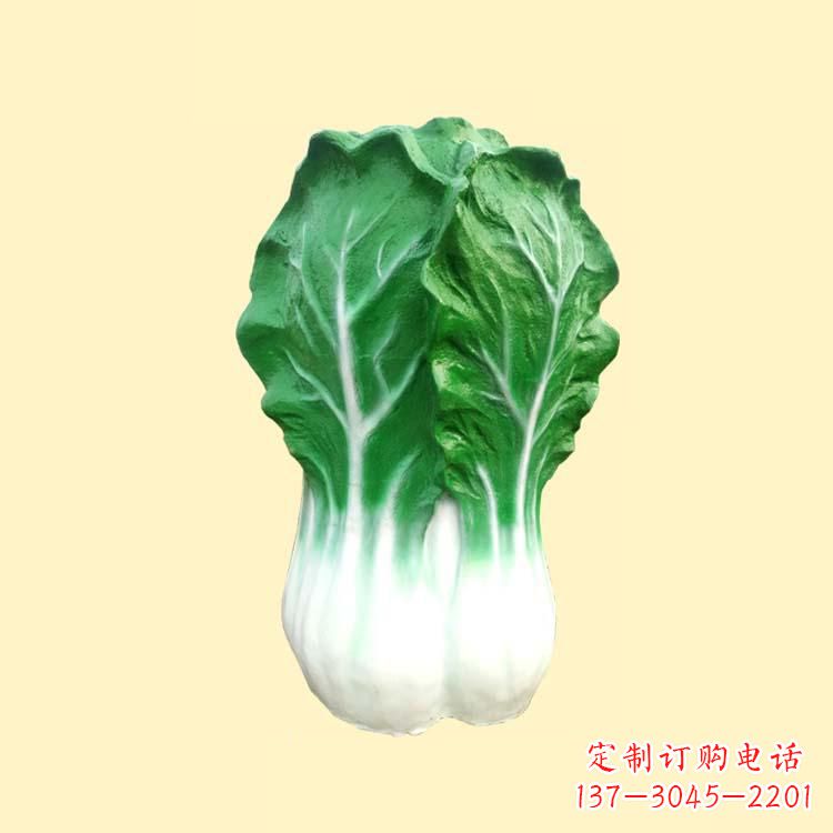 绍兴白菜卡通雕塑