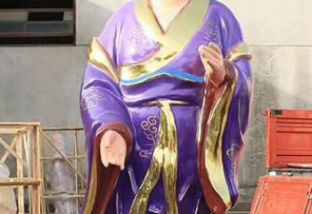 绍兴玻璃钢宗教庙宇彩绘八仙神像