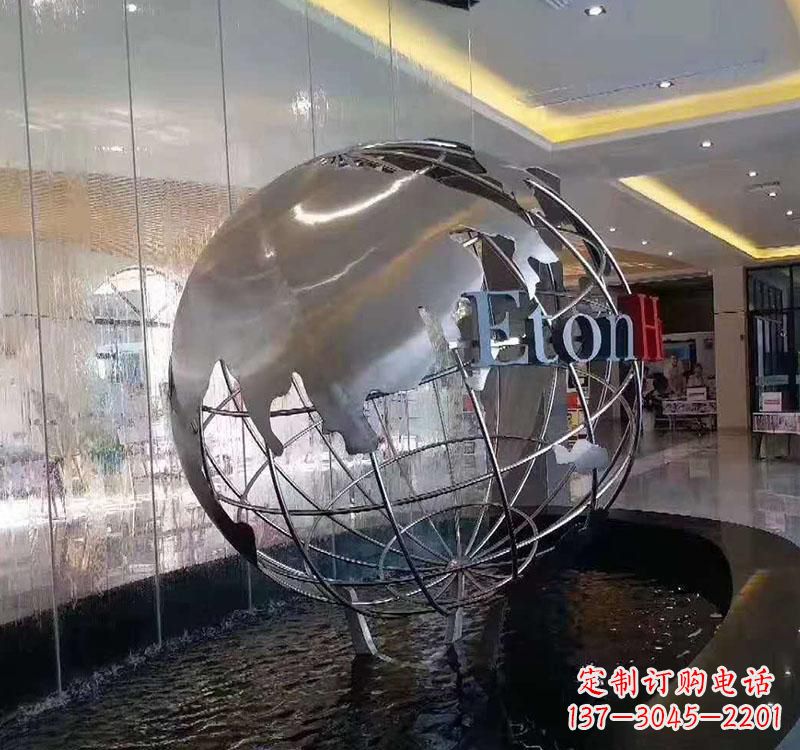 绍兴不锈钢流水喷泉雕塑