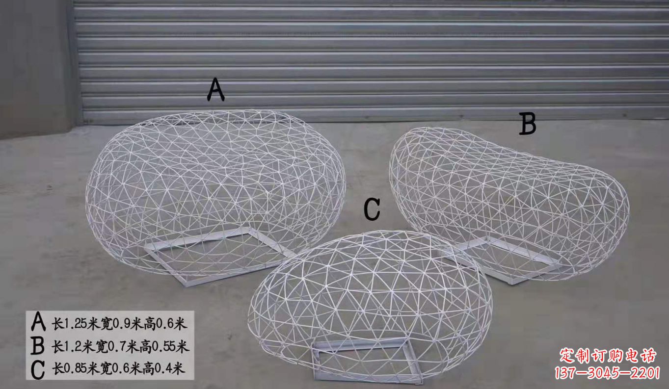 绍兴不锈钢镂空鹅卵石雕塑精美绝伦