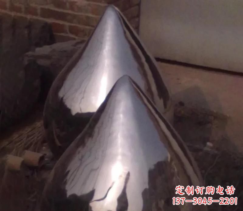 绍兴不锈钢水滴雕塑艺术与美的完美结合