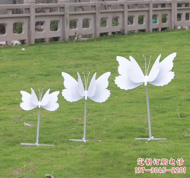 绍兴不锈钢艺术之美蝴蝶雕塑