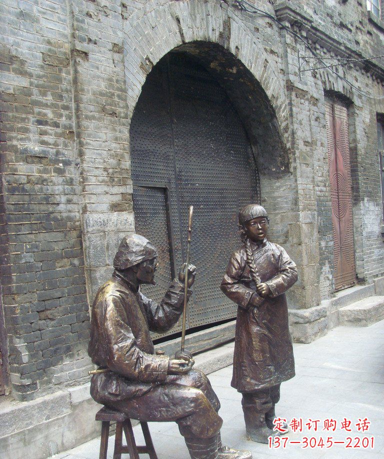 绍兴二胡铜雕艺术形式的精髓