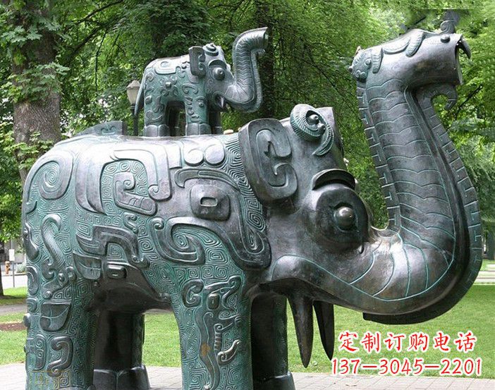 绍兴大象雕塑象征伟大气派