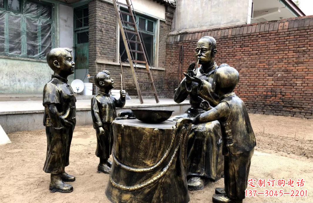 绍兴糖人雕塑缅怀中国传统文化