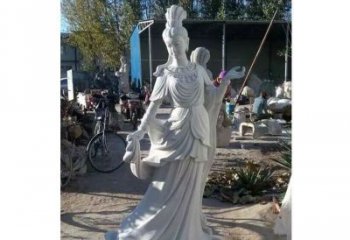 绍兴传奇女神嫦娥的雕塑