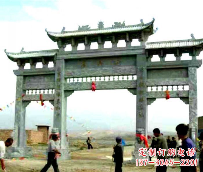 绍兴该牌坊雕塑