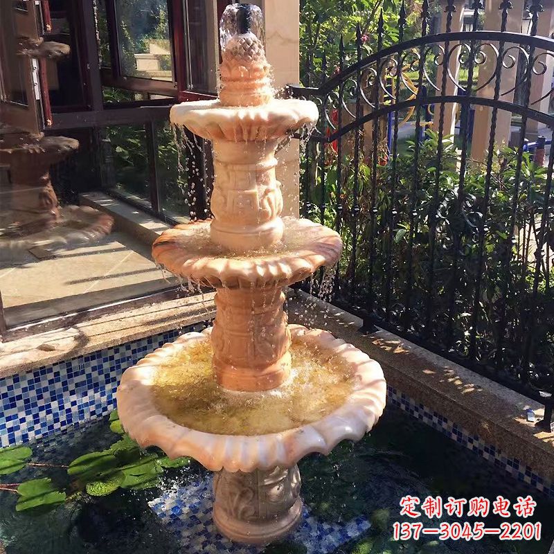 绍兴大理石雕刻风水球赋予神秘力量
