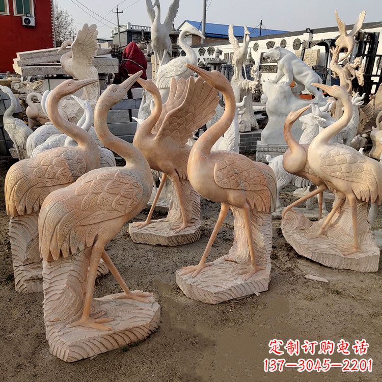 绍兴仙鹤雕塑艺术的经典之作