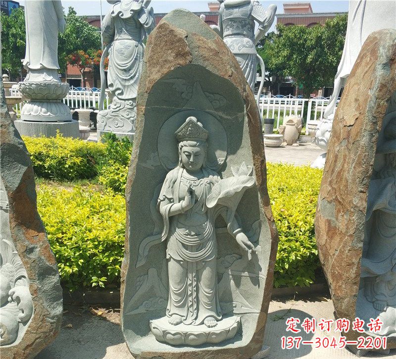 绍兴大理石观音像,以灵性铭刻记忆