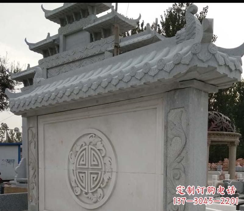 绍兴精美大理石影壁雕塑