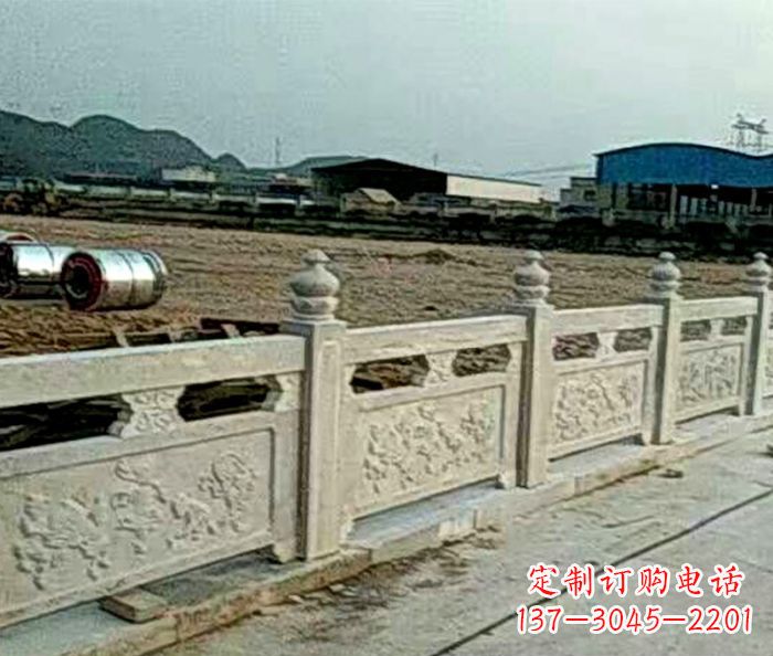 绍兴大理石景区栏板石雕 (4)