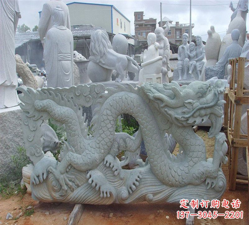 绍兴大理石龙石雕