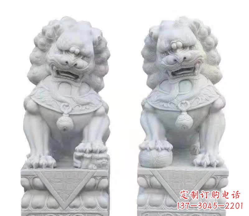 绍兴大理石狮子雕塑