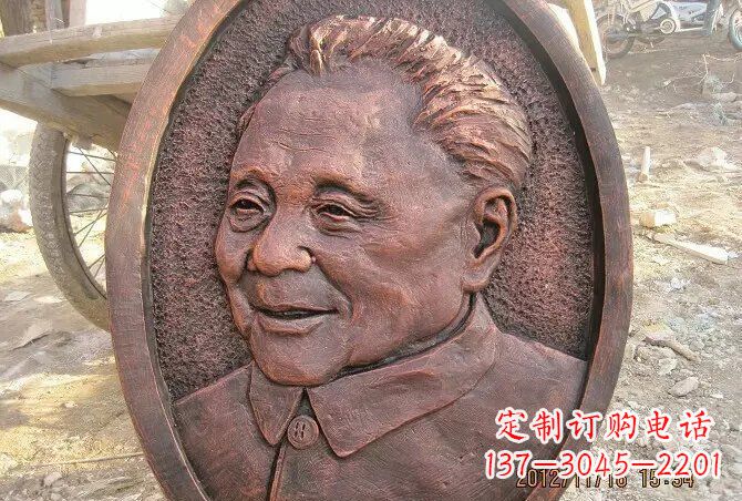 绍兴传承历史，永记邓小平——邓小平头像铜雕塑