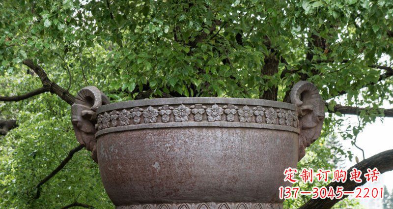 绍兴仿古水缸铜雕