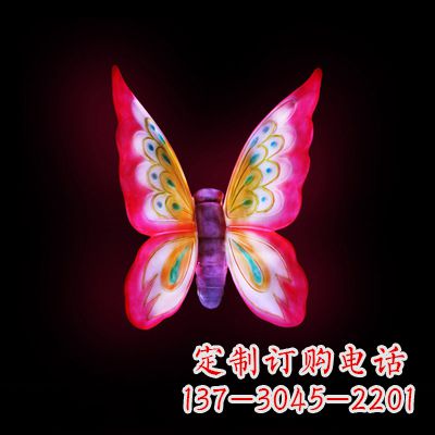 绍兴红发蝴蝶 小号发光雕塑