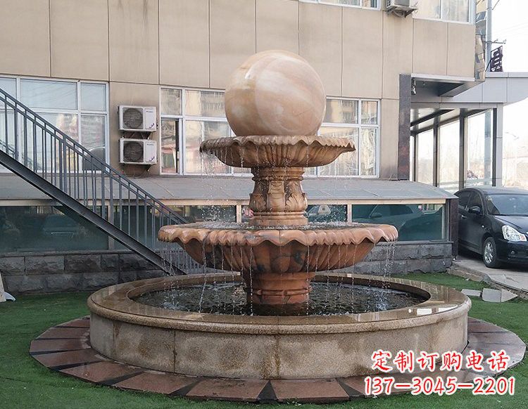 绍兴独特的风水球石雕