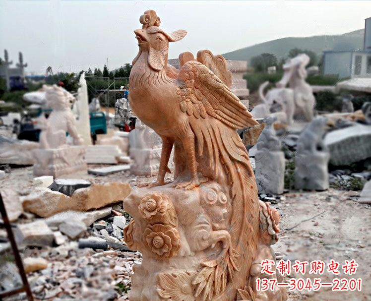 绍兴精美凤凰雕塑