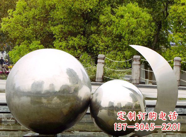 绍兴别出心裁不锈钢地球雕塑