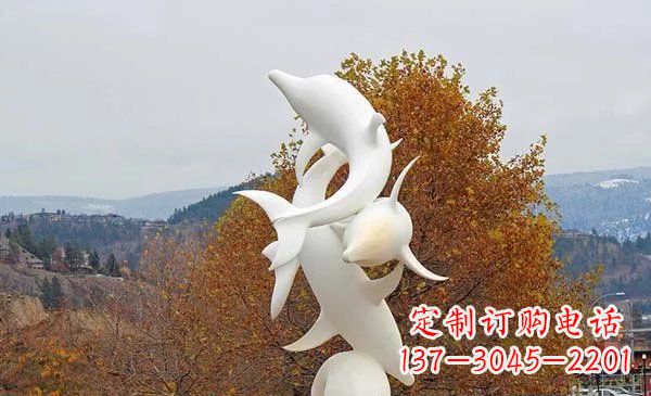 绍兴山东中领雕塑海豚雕塑让自然之美悠然而生