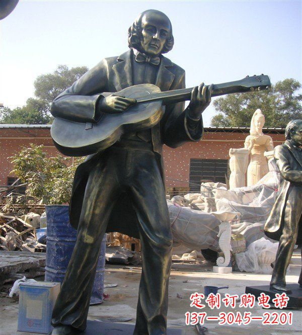 绍兴高端精致吉他雕塑