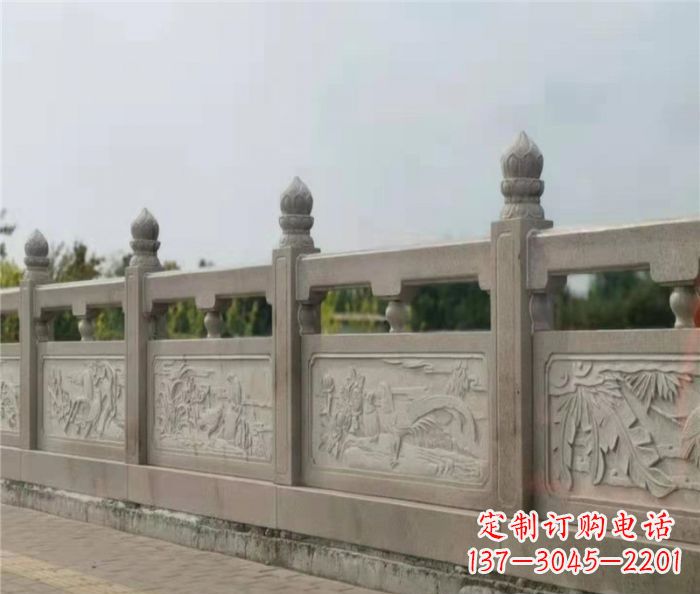 绍兴泰山大理石浮雕栏板雕塑