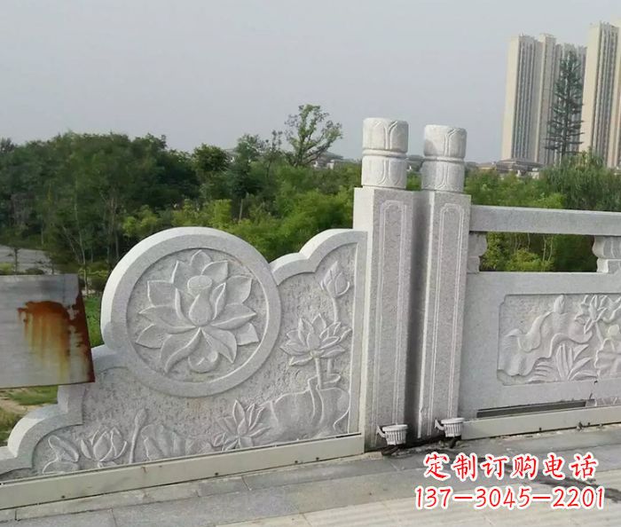 绍兴汉白玉石雕栏板