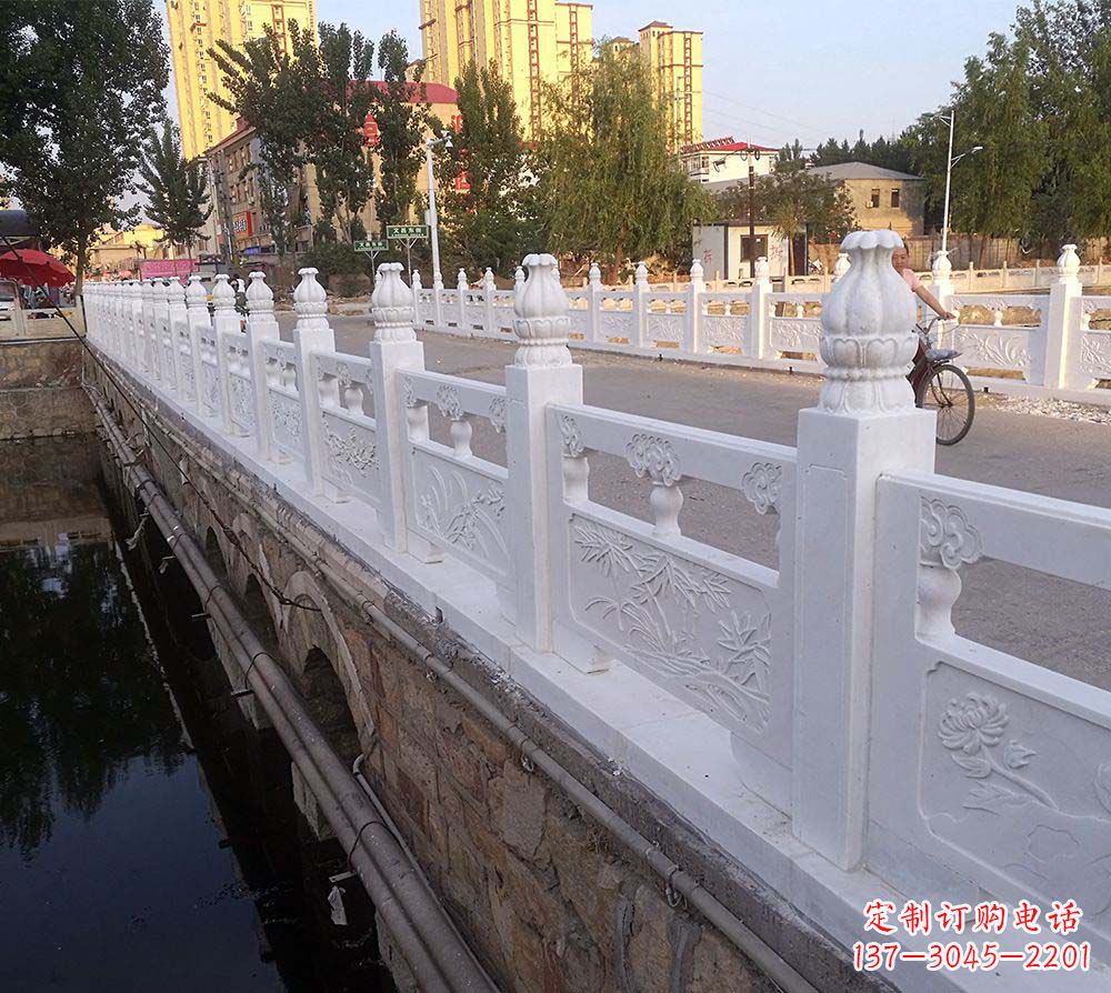 绍兴精美大气的城市栏板石雕