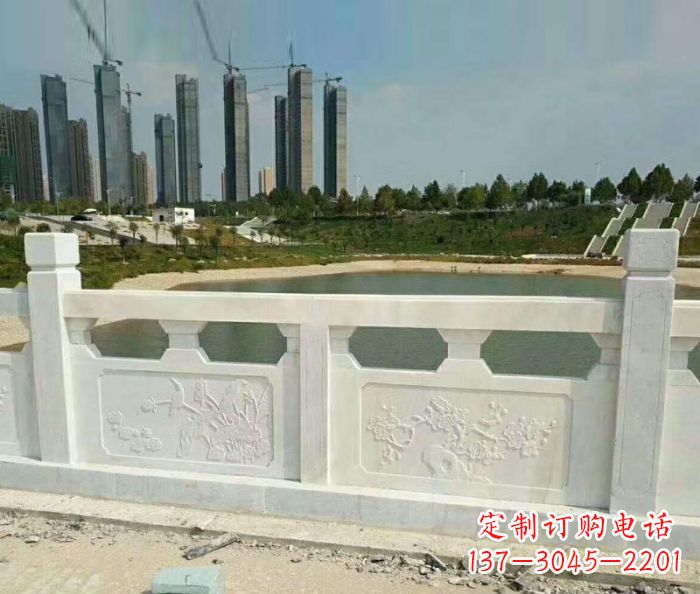 绍兴护城河建筑石雕栏板,精美绝伦
