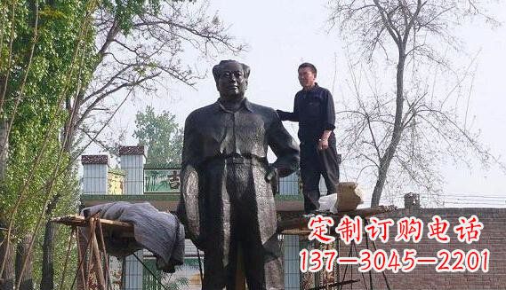 绍兴荣耀无双，中领雕塑推出毛主席伟人铜雕