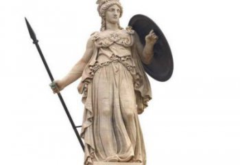 绍兴艺术定制——汉白玉希腊女神雅典娜雕塑