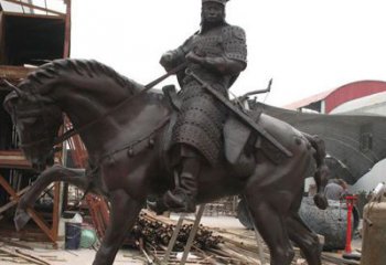 绍兴将军骑马铜雕，聚焦古典品质
