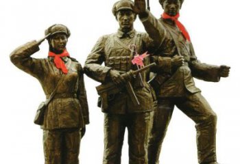 绍兴勇士战士雕塑，感受立于战场的英勇豪迈