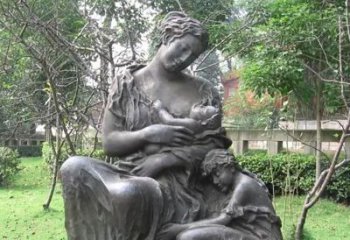 绍兴铸造母爱——母亲铜雕塑
