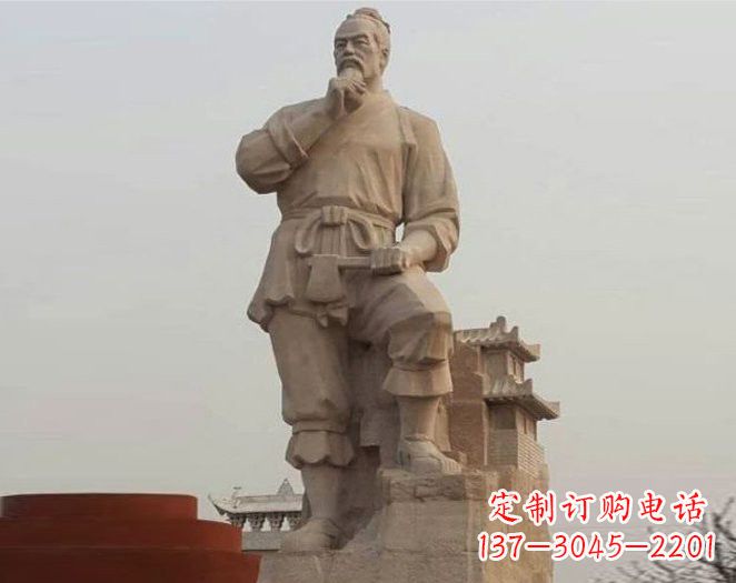 绍兴重拾古代风采，中领雕塑打造高贵的鲁班雕塑