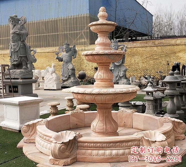 绍兴石雕转运珠风水球