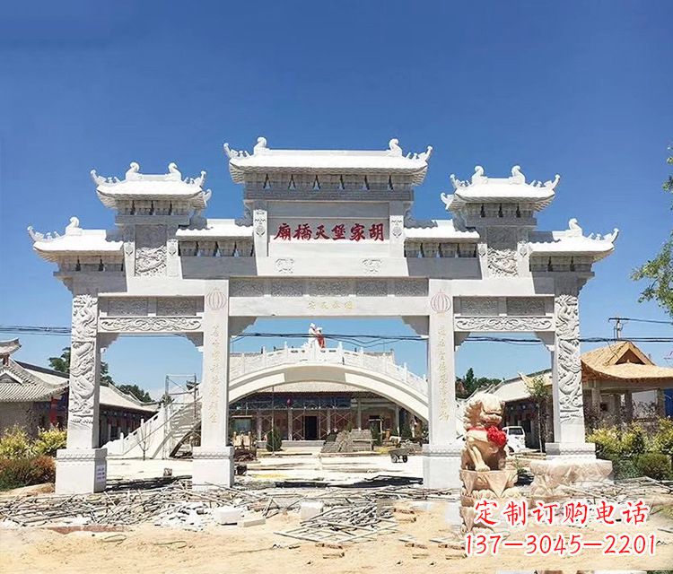 绍兴石牌坊的雕刻