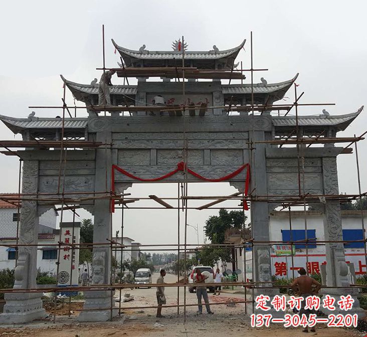 绍兴石牌坊雕塑