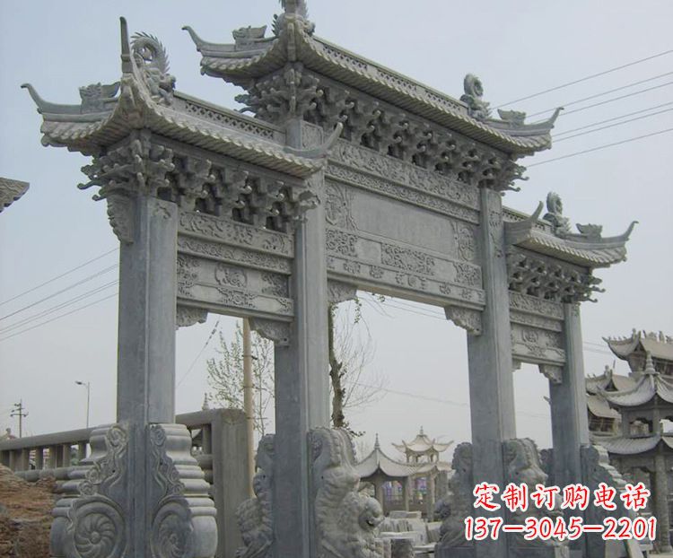绍兴石牌坊与石牌楼