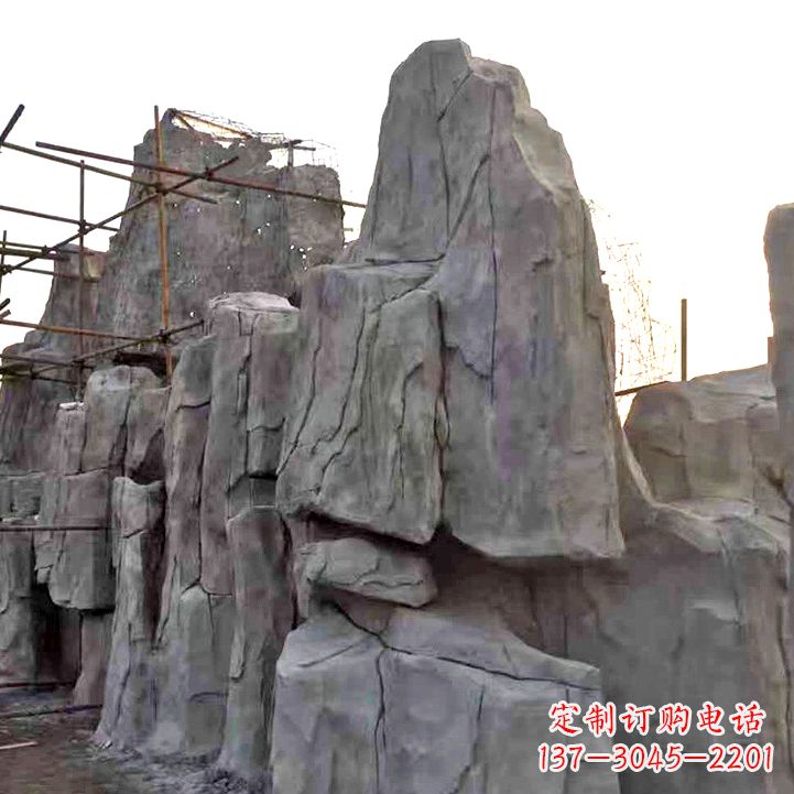 绍兴水泥塑石假山雕塑
