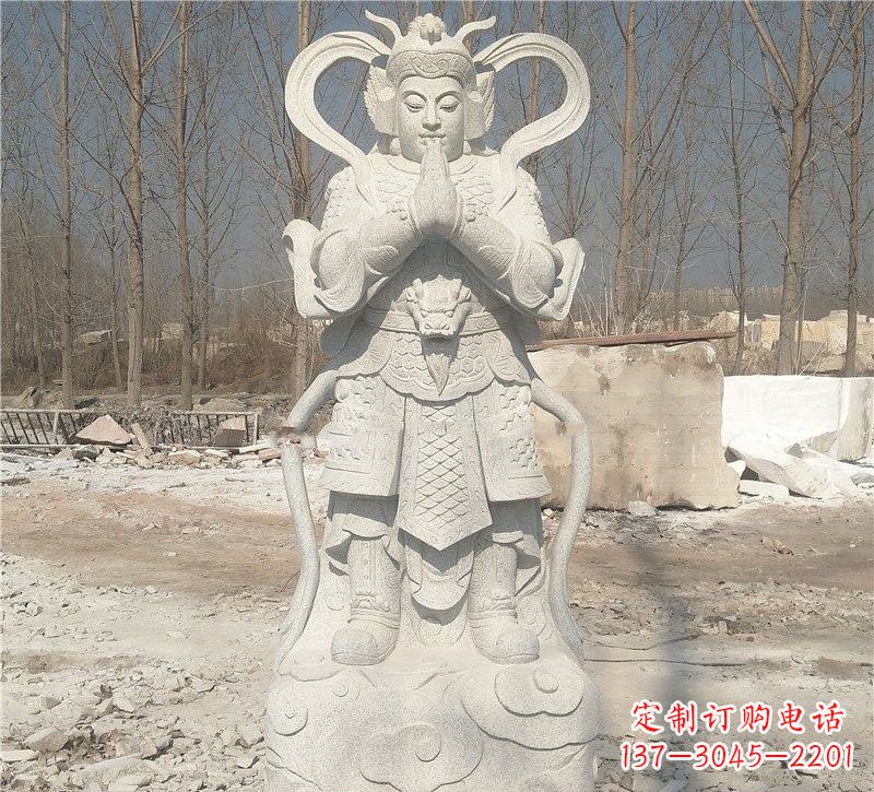 绍兴寺庙韦陀菩萨雕塑