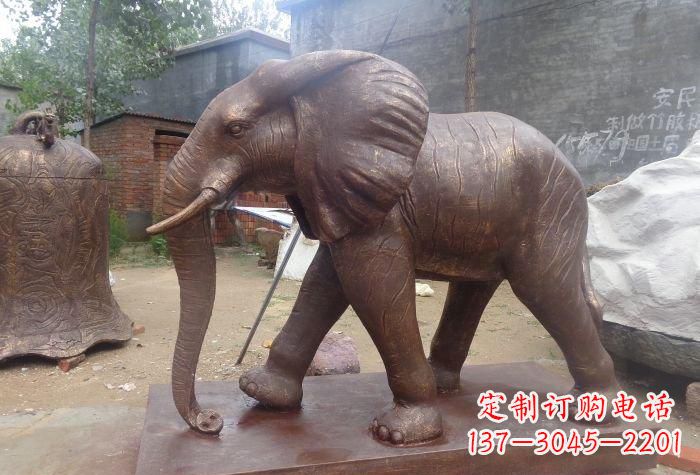 绍兴铜大象雕塑