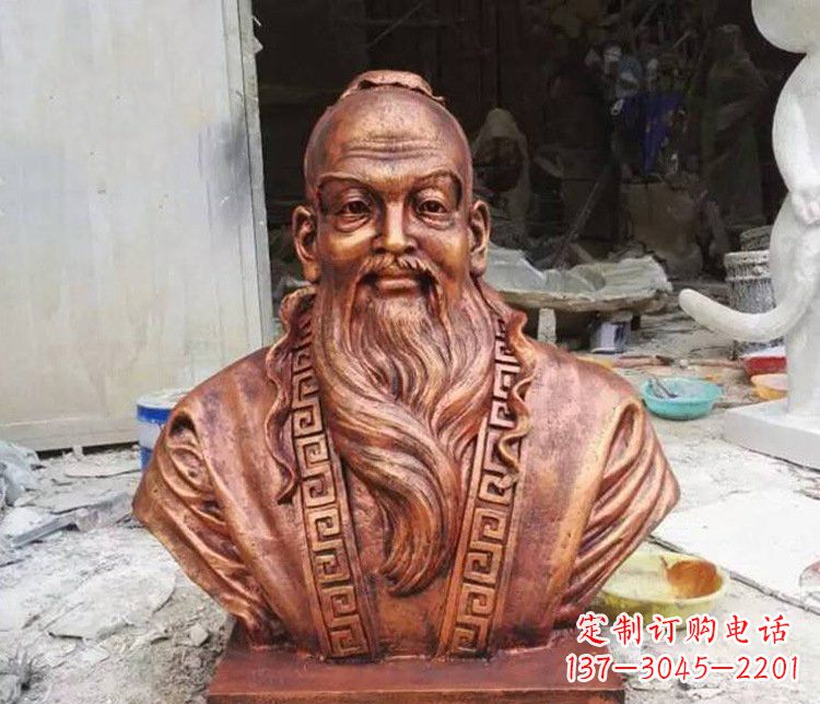 绍兴铜雕古代孙思邈人物雕塑