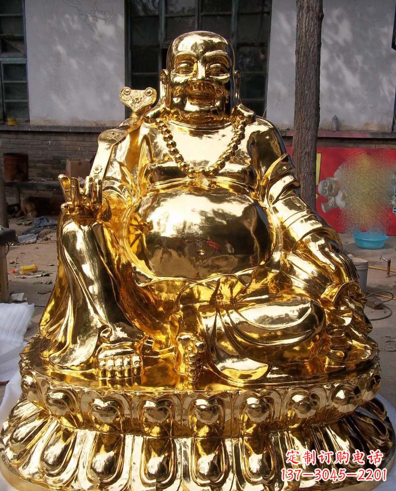 绍兴铜雕弥勒佛