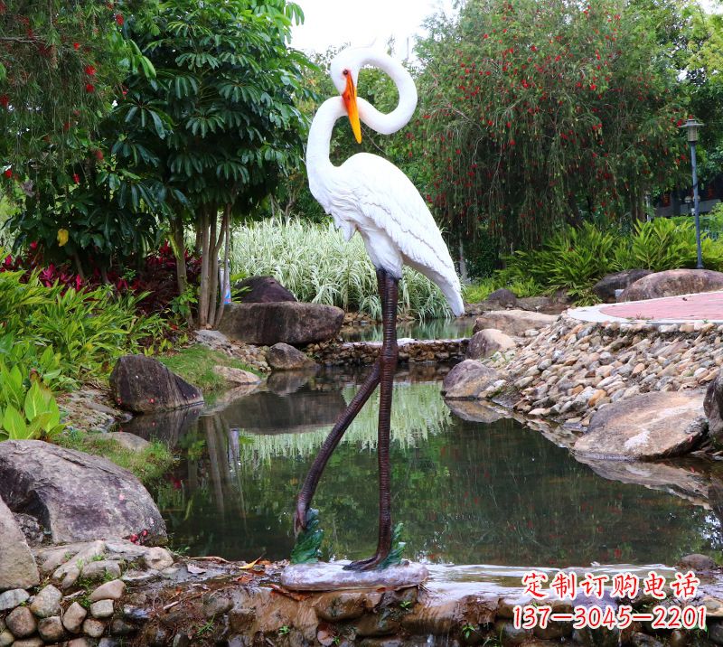 绍兴仙鹤雕塑摆件
