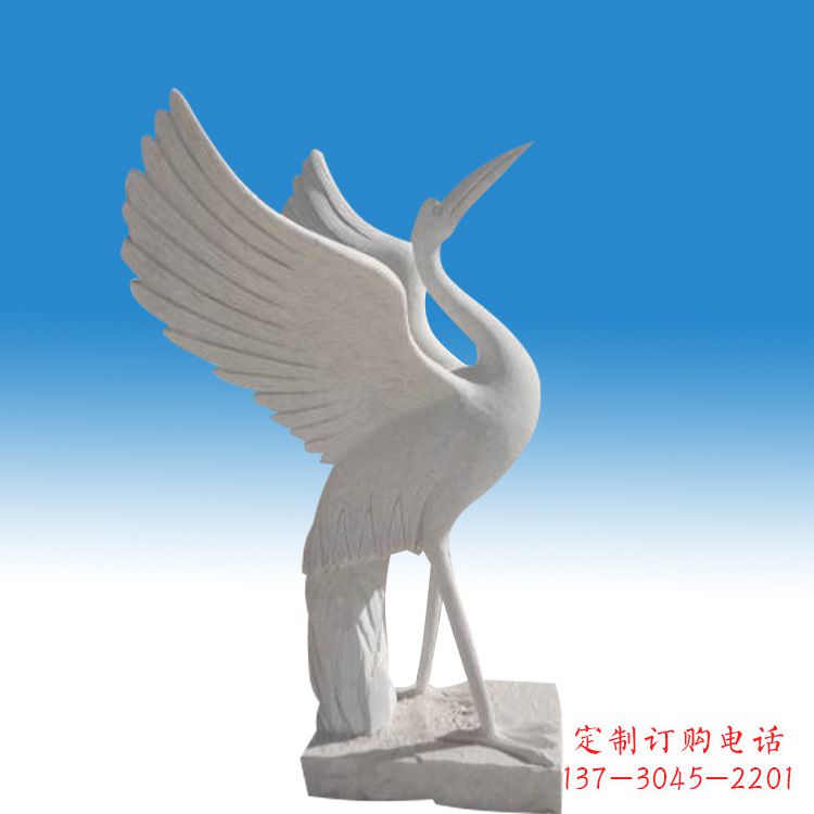 绍兴仙鹤砂岩雕塑