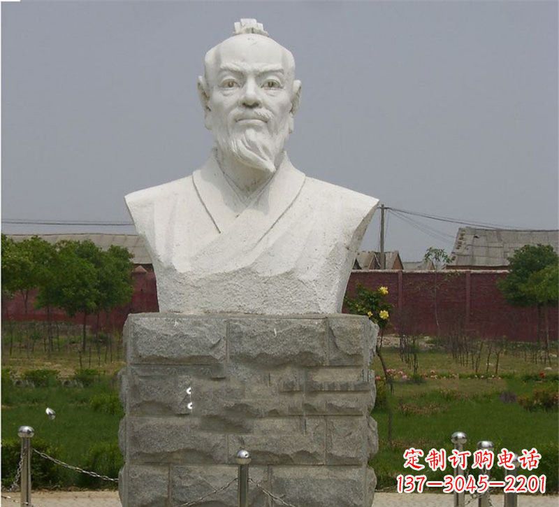 绍兴校园大理石张衡雕塑