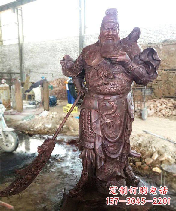 绍兴义薄云天关公像