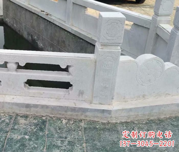 绍兴园林景观大理石栏板雕塑 (7)
